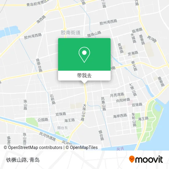 铁橛山路地图