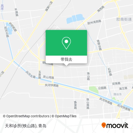 天和诊所(铁山路)地图