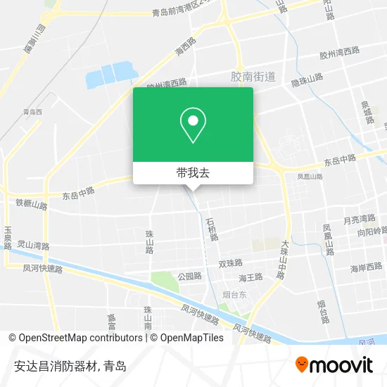 安达昌消防器材地图