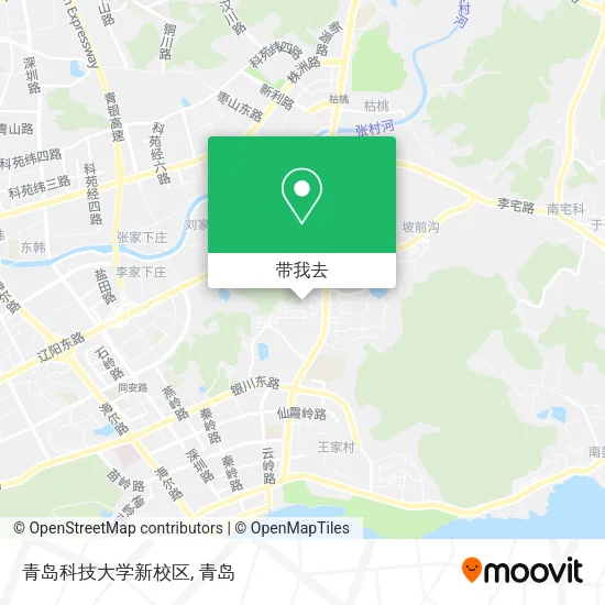 青岛科技大学新校区地图