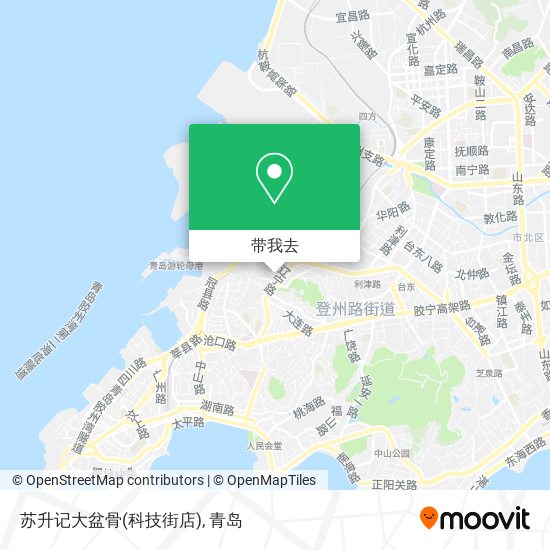 苏升记大盆骨(科技街店)地图