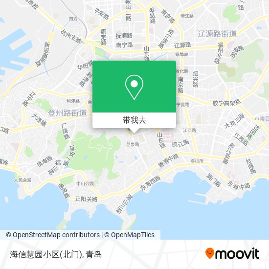 海信慧园小区(北门)地图