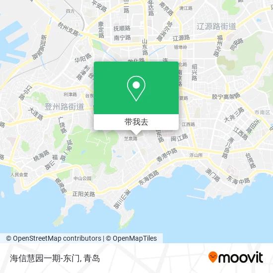 海信慧园一期-东门地图