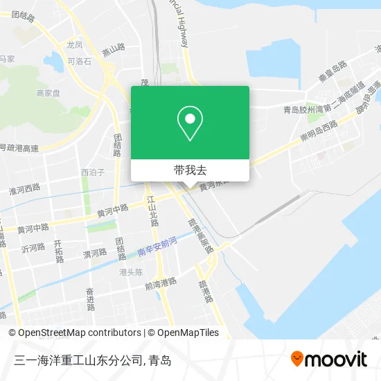 三一海洋重工山东分公司地图