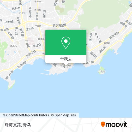 珠海支路地图