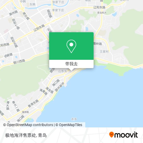 极地海洋售票处地图