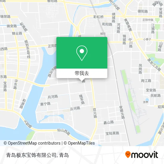 青岛极东宝饰有限公司地图