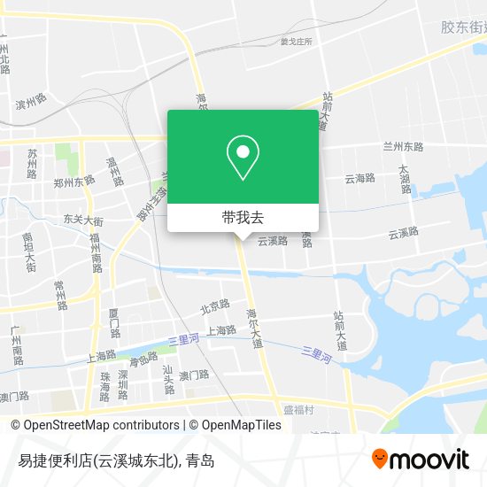 易捷便利店(云溪城东北)地图