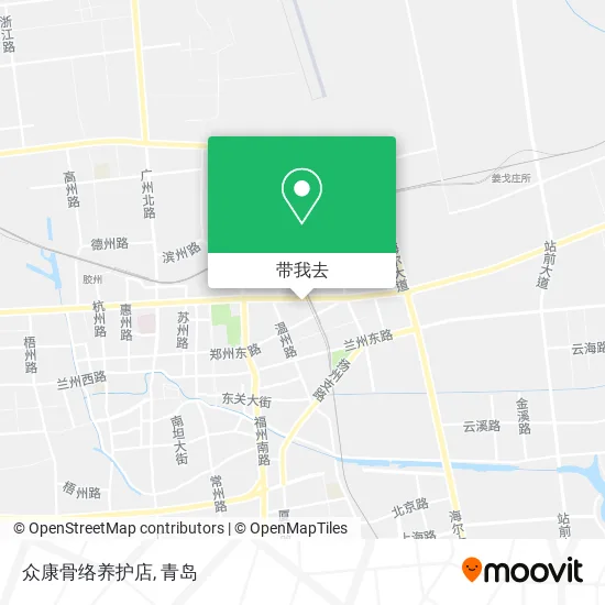 众康骨络养护店地图