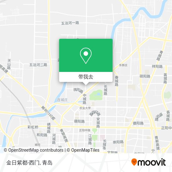 金日紫都-西门地图