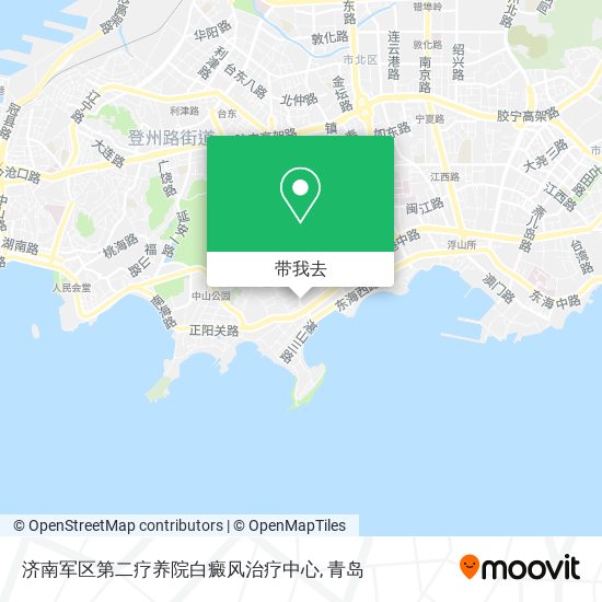 济南军区第二疗养院白癜风治疗中心地图