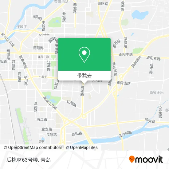 后桃林63号楼地图
