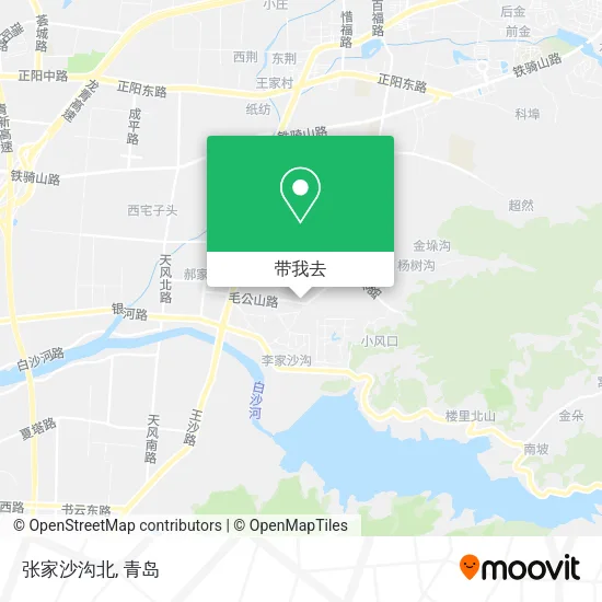 张家沙沟北地图
