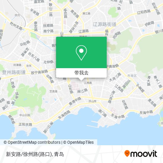新安路/徐州路(路口)地图