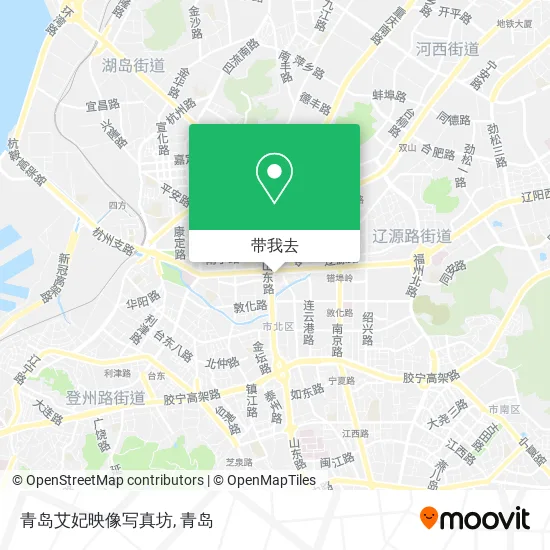青岛艾妃映像写真坊地图
