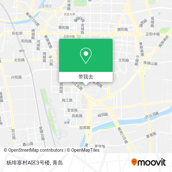 杨埠寨村A区3号楼地图