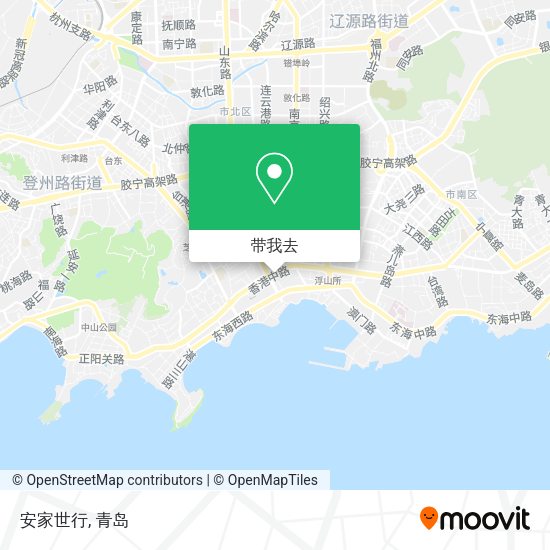 安家世行地图