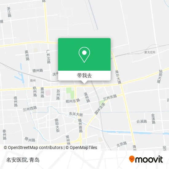 名安医院地图