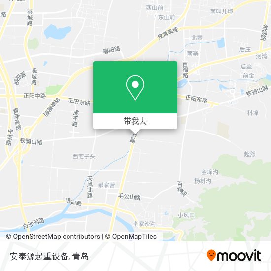 安泰源起重设备地图