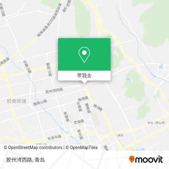 胶州湾西路地图