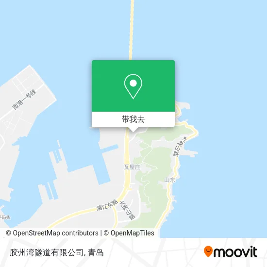 胶州湾隧道有限公司地图