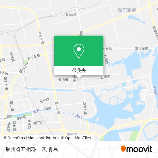 胶州湾工业园-二区地图