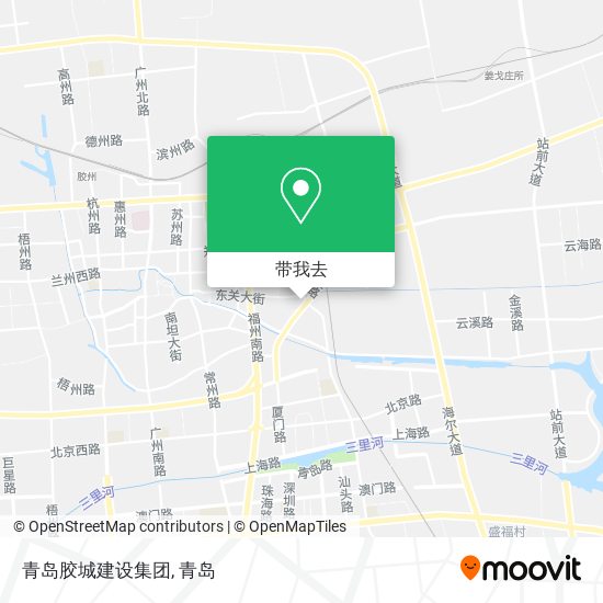青岛胶城建设集团地图