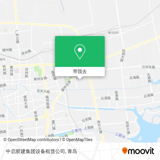 中启胶建集团设备租赁公司地图