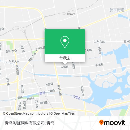 青岛彩虹饲料有限公司地图