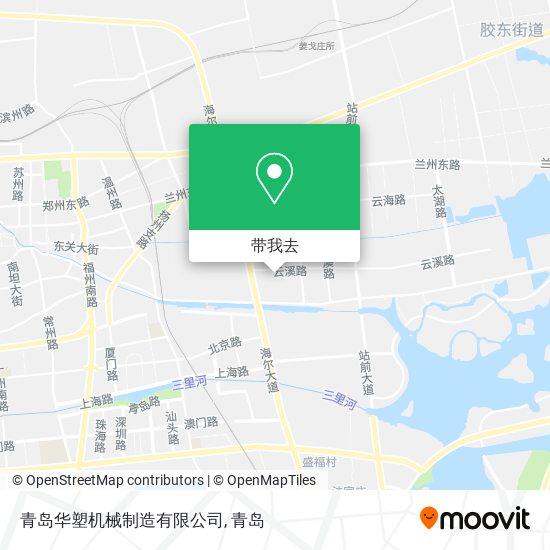 青岛华塑机械制造有限公司地图