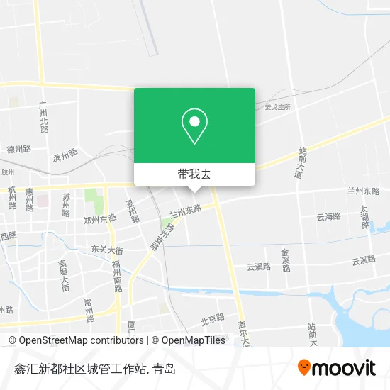 鑫汇新都社区城管工作站地图