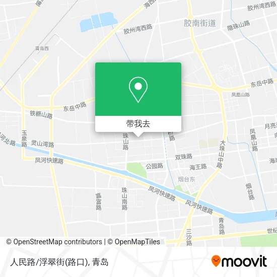 人民路/浮翠街(路口)地图