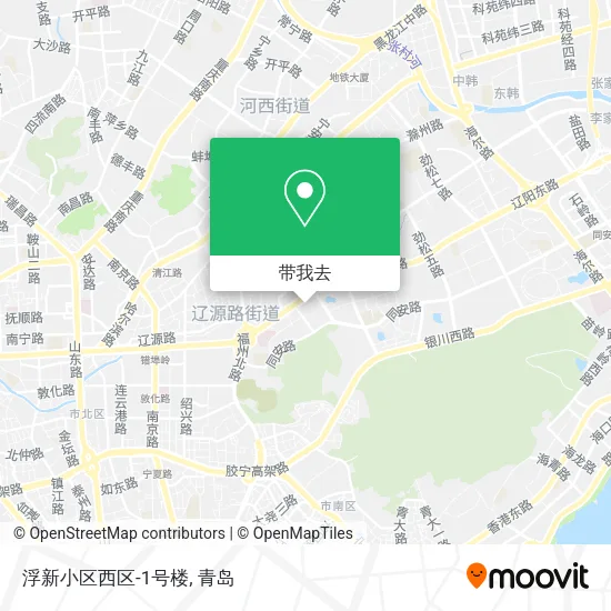 浮新小区西区-1号楼地图