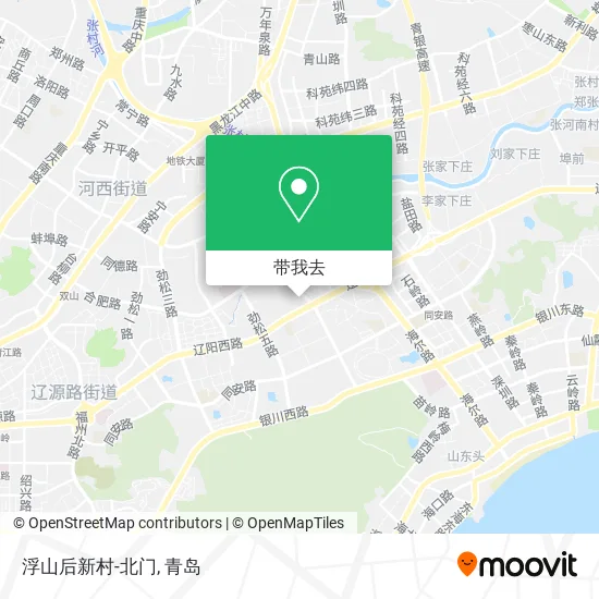 浮山后新村-北门地图