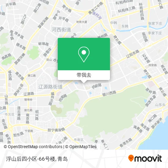 浮山后四小区-66号楼地图