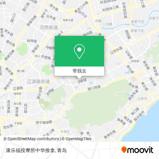 康乐福按摩所中华推拿地图
