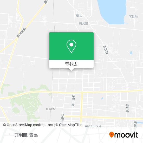 一一刀削面地图