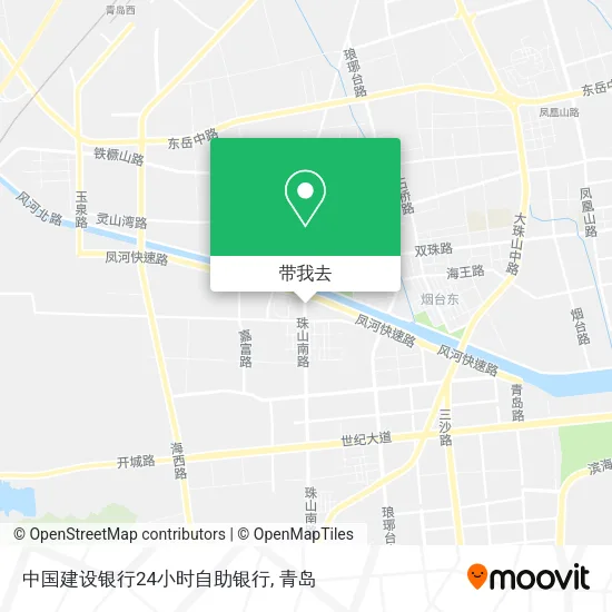 中国建设银行24小时自助银行地图