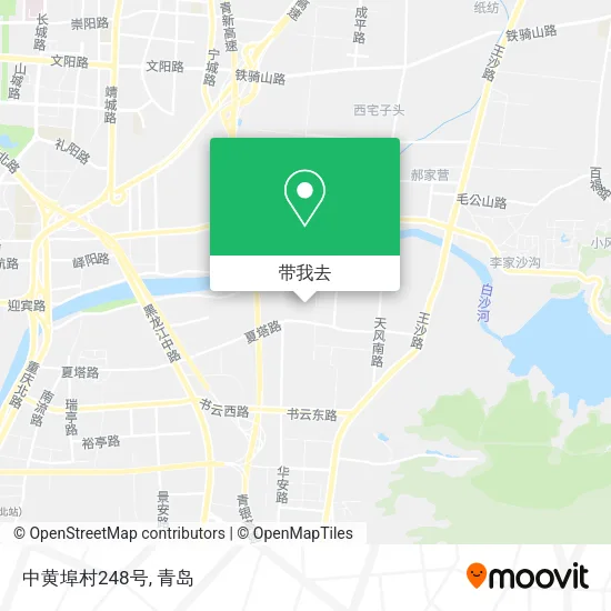 中黄埠村248号地图