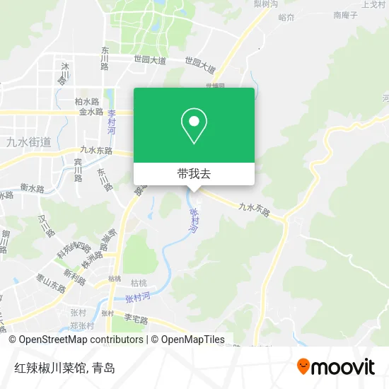 红辣椒川菜馆地图