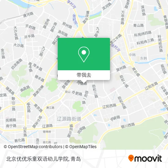 北京优优乐童双语幼儿学院地图