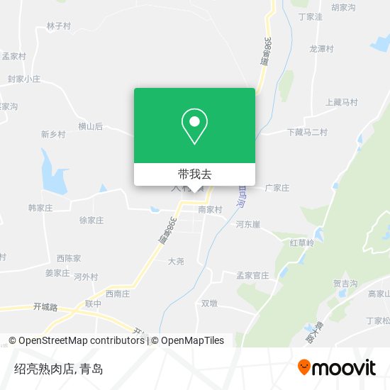 绍亮熟肉店地图