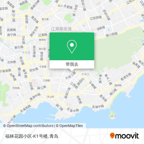 福林花园小区-K1号楼地图