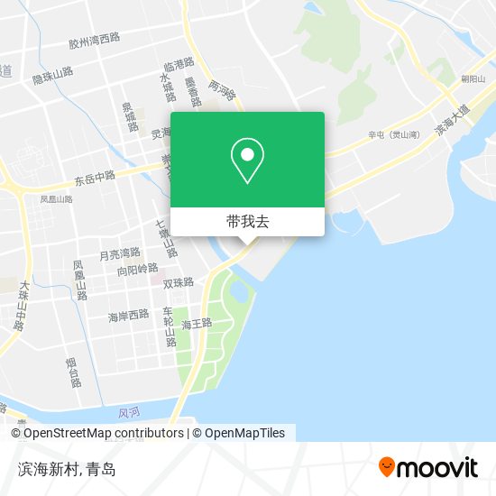 滨海新村地图