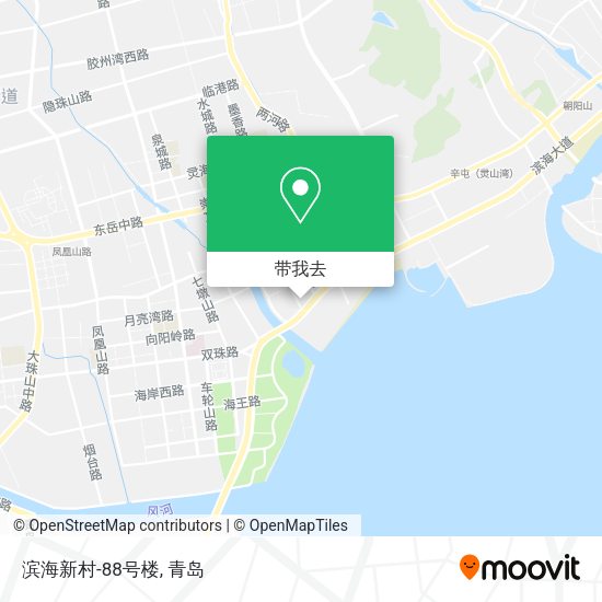 滨海新村-88号楼地图