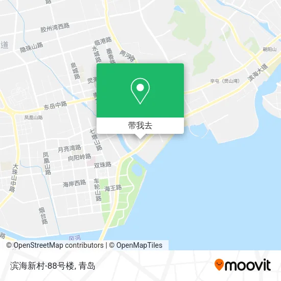 滨海新村-88号楼地图