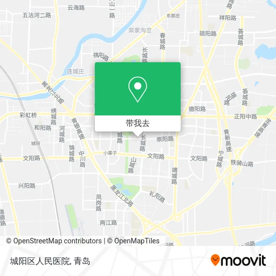 城阳区人民医院地图