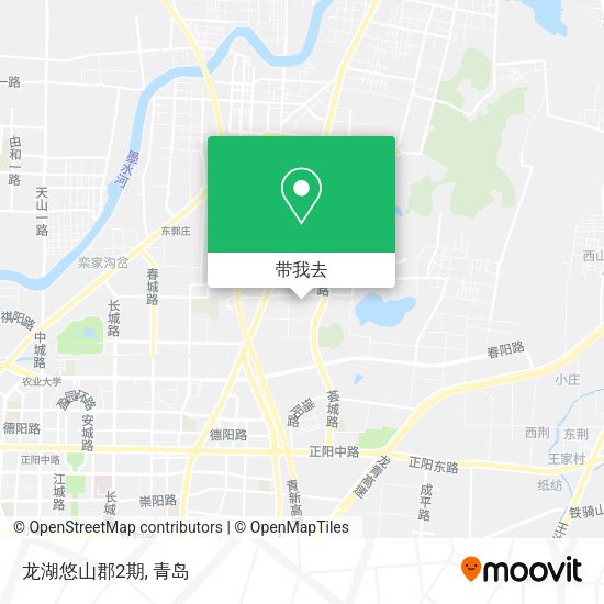 龙湖悠山郡2期地图