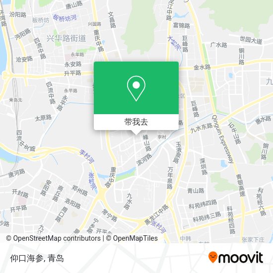 仰口海参地图