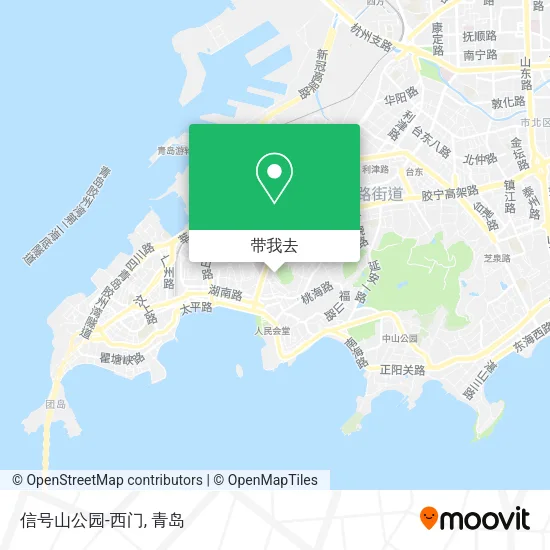 信号山公园-西门地图
